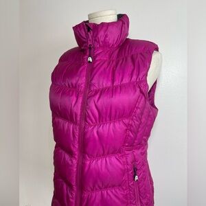 LULULEMON Pink & Black Reversible Puffer Vest Size 8